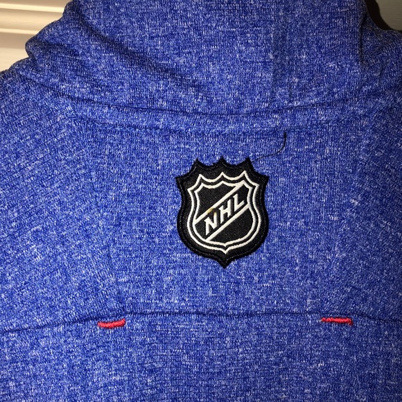 NHL New York Rangers 1/4 Zip Pullover - Picture 4 of 6